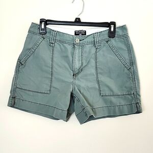 Polo Ralph Lauren cargo shorts, olive green, 100% cotton, women's size 6